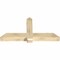 Ekena Millwork Eugene Rough Sawn Timber Gable Bracket, Douglas Fir, 60"W x 30"H x 6"D x 6"F, 12/12 Pitch GBW060X30X0606EUG00RDF - alternate 3